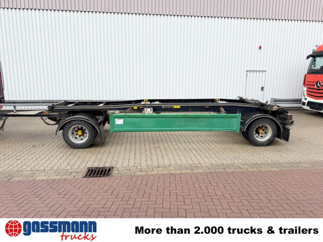 Hüffermann HSA 18.70 Schlittenabroller - Remolque multilift/ Portacontenedores de cadenas: foto 5 Hüffermann HSA 18.70 Schlittenabroller - Remolque multilift/ Portacontenedores de cadenas: foto 5