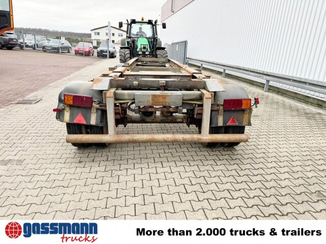 Hüffermann HSA 18.70, Schlittenabroller - Remolque multilift/ Portacontenedores de cadenas: foto 3 Hüffermann HSA 18.70, Schlittenabroller - Remolque multilift/ Portacontenedores de cadenas: foto 3