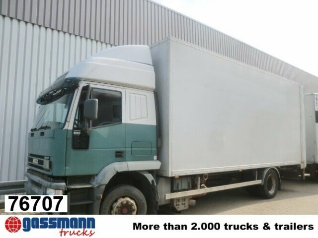 Iveco Euro Tech 190E40, Möbelkoffer, 49 cbm - Camión caja cerrada: foto 1 Iveco Euro Tech 190E40, Möbelkoffer, 49 cbm - Camión caja cerrada: foto 1