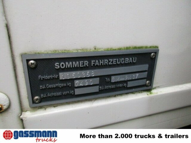 Iveco EuroCargo 75 E 17/4x2, 6x VORHANDEN! - Camión caja cerrada: foto 2 Iveco EuroCargo 75 E 17/4x2, 6x VORHANDEN! - Camión caja cerrada: foto 2
