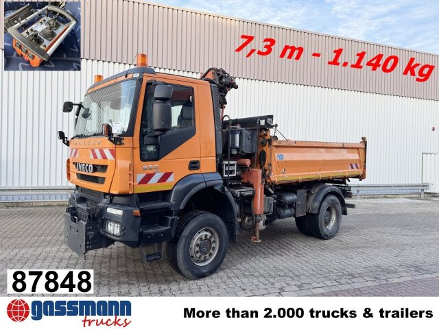 Iveco Trakker AD190T33W 4x4, Winterdienstausstattung, - Camión volquete, Camión grúa: foto 1 Iveco Trakker AD190T33W 4x4, Winterdienstausstattung, - Camión volquete, Camión grúa: foto 1