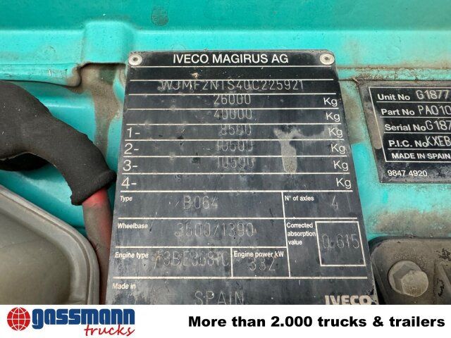 Iveco Trakker AD260T45W 6x6 - Camión chasis: foto 5 Iveco Trakker AD260T45W 6x6 - Camión chasis: foto 5