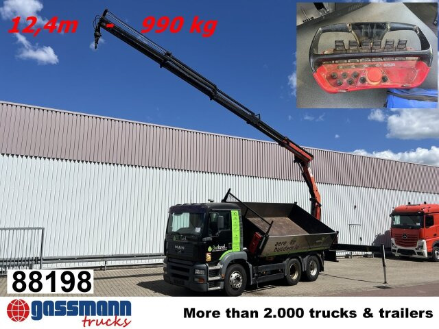MAN TGA 26.363 6x4 BB, PK 16502 C Kran, absattelbar, - Camión volquete, Camión grúa: foto 1 MAN TGA 26.363 6x4 BB, PK 16502 C Kran, absattelbar, - Camión volquete, Camión grúa: foto 1