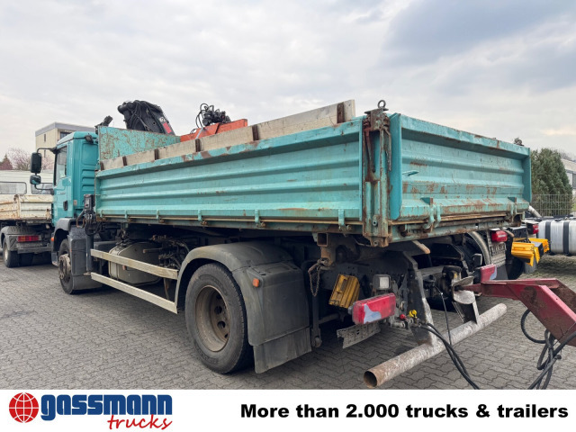 MAN TGM 18.290 4x2 LL, EEV, Kran Hiab XS 111 ES-3 - Camión volquete, Camión grúa: foto 2 MAN TGM 18.290 4x2 LL, EEV, Kran Hiab XS 111 ES-3 - Camión volquete, Camión grúa: foto 2