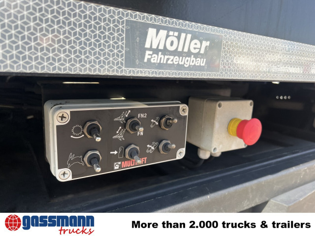 MAN TGM 18.320 4x2 BL, Hiab Tele-Absetzanlage, Funk - Camión portacontenedor de cadenas: foto 5 MAN TGM 18.320 4x2 BL, Hiab Tele-Absetzanlage, Funk - Camión portacontenedor de cadenas: foto 5