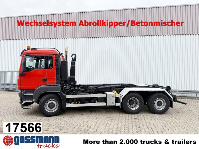 MAN TGS 26.480 6x4H-4 BL, Multilift Abroller - Camión multibasculante: foto 1 MAN TGS 26.480 6x4H-4 BL, Multilift Abroller - Camión multibasculante: foto 1