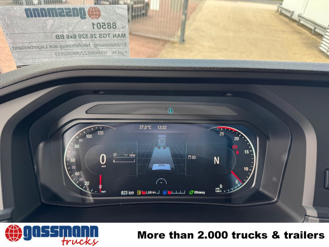 MAN TGS 26.520 6x6 BB, PriTarder, Navi, Optiview, - Camión chasis: foto 3 MAN TGS 26.520 6x6 BB, PriTarder, Navi, Optiview, - Camión chasis: foto 3