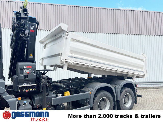 MAN TGS 33.430 6x6 BB CH mit Kran Hiab X-HiDuo 228 - Camión volquete, Camión grúa: foto 3 MAN TGS 33.430 6x6 BB CH mit Kran Hiab X-HiDuo 228 - Camión volquete, Camión grúa: foto 3