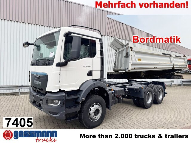 MAN TGS 33.440 6x4 BB, Bordmatik, mehrfach - Camión volquete: foto 1 MAN TGS 33.440 6x4 BB, Bordmatik, mehrfach - Camión volquete: foto 1