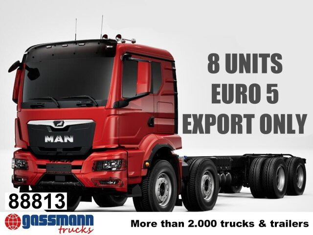 MAN TGS 41.480 8x4 BB CH, MEHRFACH VORHANDEN! - Camión chasis: foto 1 MAN TGS 41.480 8x4 BB CH, MEHRFACH VORHANDEN! - Camión chasis: foto 1