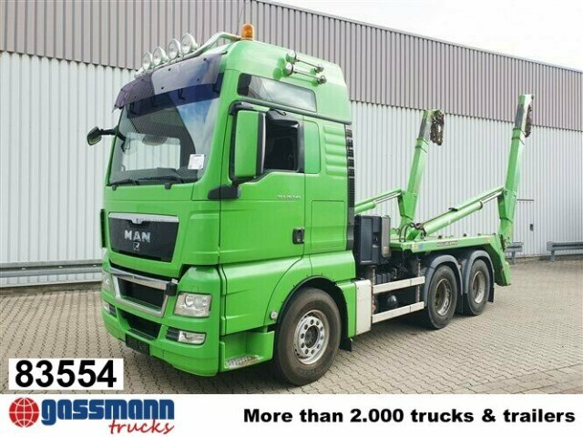 MAN TGX 26.540 6x4 BB, Intarder, XXL-Fahrerhaus - Camión portacontenedor de cadenas: foto 1 MAN TGX 26.540 6x4 BB, Intarder, XXL-Fahrerhaus - Camión portacontenedor de cadenas: foto 1