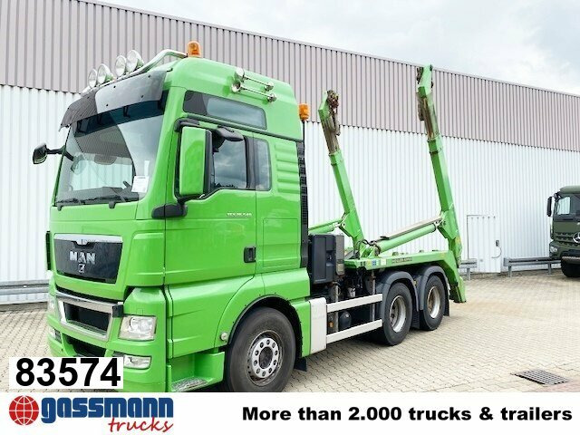MAN TGX 26.540 6x4 BB, Intarder, XXL-Fahrerhaus - Camión portacontenedor de cadenas: foto 1 MAN TGX 26.540 6x4 BB, Intarder, XXL-Fahrerhaus - Camión portacontenedor de cadenas: foto 1