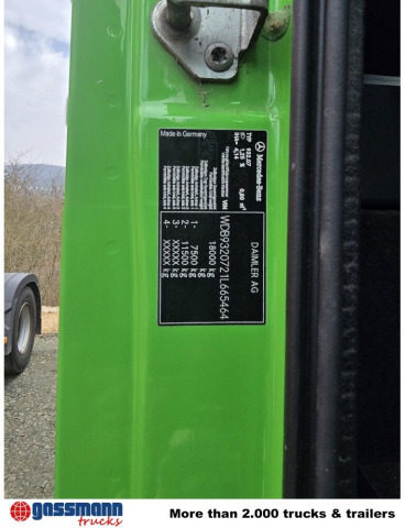 Mercedes-Benz Actros 2032 LA 4x4, Faun Variopress 310 ca. - Camión de basura: foto 5 Mercedes-Benz Actros 2032 LA 4x4, Faun Variopress 310 ca. - Camión de basura: foto 5