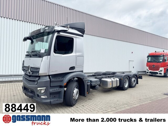 Mercedes-Benz Actros 2546 L 6x2, Retarder, Lenk-/Lift, LED, - Camión chasis: foto 1 Mercedes-Benz Actros 2546 L 6x2, Retarder, Lenk-/Lift, LED, - Camión chasis: foto 1
