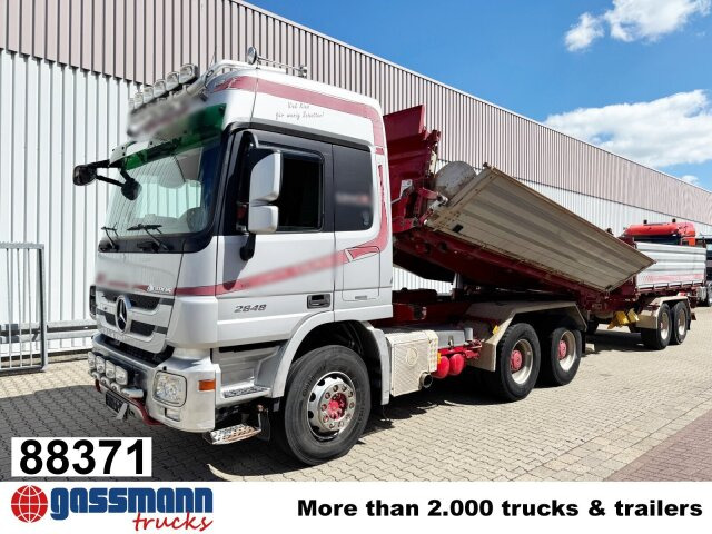 Mercedes-Benz Actros 2648 LK 6x4, Retarder, Bordmatik, - Camión volquete: foto 1 Mercedes-Benz Actros 2648 LK 6x4, Retarder, Bordmatik, - Camión volquete: foto 1