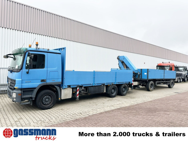 Mercedes-Benz Actros 2741 L 6x4, Twist-Lock ausz. auf 3m, - Camión caja abierta, Camión grúa: foto 5 Mercedes-Benz Actros 2741 L 6x4, Twist-Lock ausz. auf 3m, - Camión caja abierta, Camión grúa: foto 5
