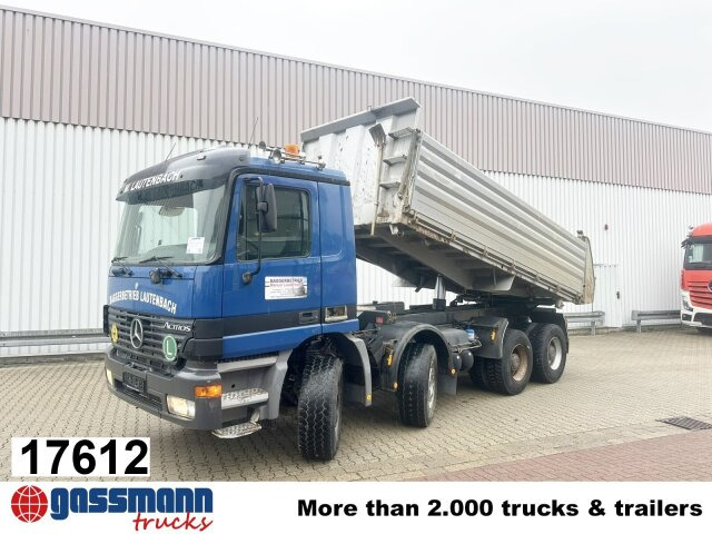 Mercedes-Benz Actros 4140 8x4/4, Alu-Bordwände - Camión volquete: foto 1 Mercedes-Benz Actros 4140 8x4/4, Alu-Bordwände - Camión volquete: foto 1