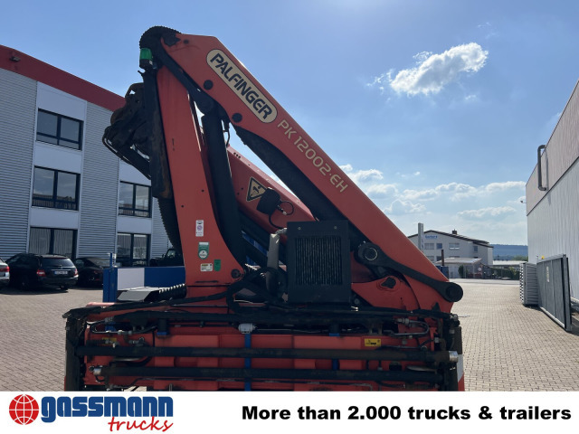 Mercedes-Benz Antos 1836 L 4x2, Glastransporter, Heckkran - Camión caja abierta, Camión grúa: foto 3 Mercedes-Benz Antos 1836 L 4x2, Glastransporter, Heckkran - Camión caja abierta, Camión grúa: foto 3