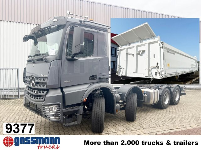 Mercedes-Benz Arocs 3251 L 8x4/4, Motorabtrieb - Camión volquete: foto 1 Mercedes-Benz Arocs 3251 L 8x4/4, Motorabtrieb - Camión volquete: foto 1