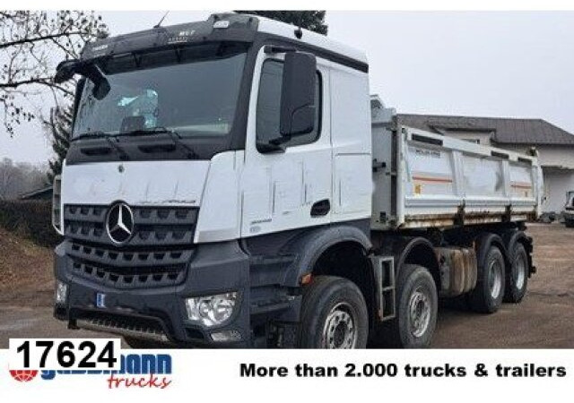 Mercedes-Benz Arocs 3445 K 8x4/4, Meiller Bordmatik links - Camión volquete: foto 1 Mercedes-Benz Arocs 3445 K 8x4/4, Meiller Bordmatik links - Camión volquete: foto 1