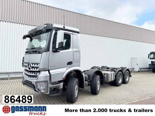 Mercedes-Benz Arocs 4148 K 8x4/4, Turbo-Retarder-Kupplung, - Camión chasis: foto 1 Mercedes-Benz Arocs 4148 K 8x4/4, Turbo-Retarder-Kupplung, - Camión chasis: foto 1