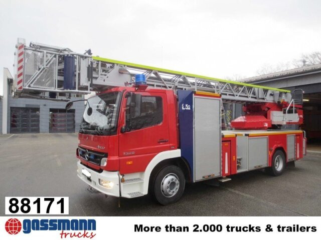 Mercedes-Benz Atego 1528F 4x2 Metz L32CAN Feuerwehr Drehleiter - Ambulancia: foto 1 Mercedes-Benz Atego 1528F 4x2 Metz L32CAN Feuerwehr Drehleiter - Ambulancia: foto 1