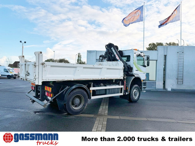 Mercedes-Benz Atego 1823AK 4x4, Kran HIAB, Bordmatik - Camión volquete, Camión grúa: foto 2 Mercedes-Benz Atego 1823AK 4x4, Kran HIAB, Bordmatik - Camión volquete, Camión grúa: foto 2