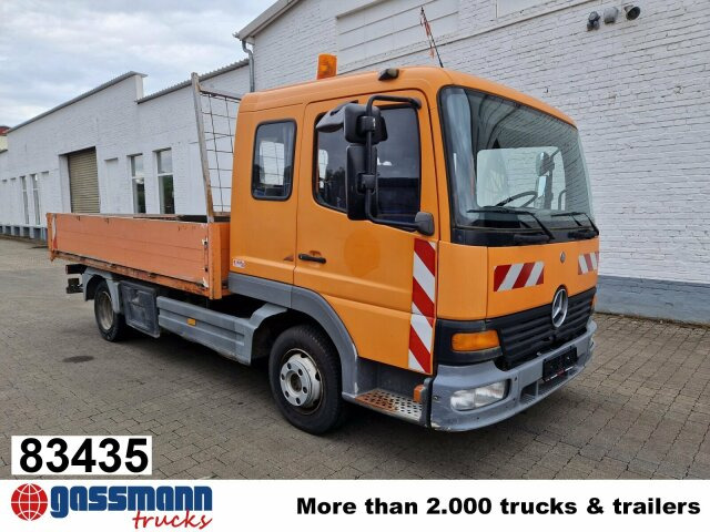Mercedes-Benz Atego 815 4x2, 2x AHK - Camión caja abierta: foto 1 Mercedes-Benz Atego 815 4x2, 2x AHK - Camión caja abierta: foto 1