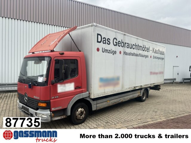 Mercedes-Benz Atego 815L 4x2 - Camión caja cerrada: foto 1 Mercedes-Benz Atego 815L 4x2 - Camión caja cerrada: foto 1