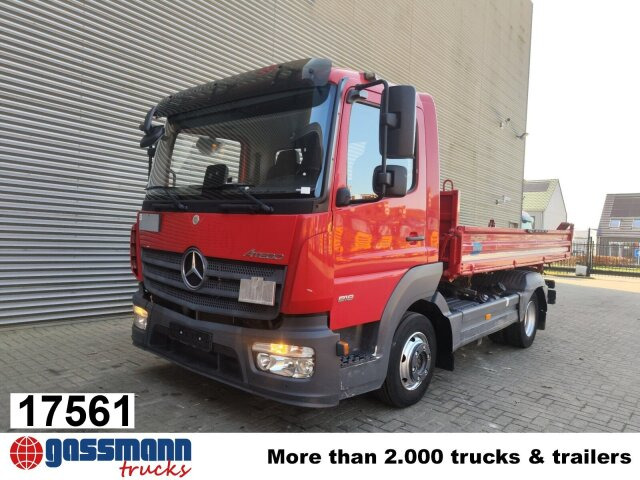 Mercedes-Benz Atego 818 K 4x2, Meiller-Kipper, 2 x AHK - Camión volquete: foto 1 Mercedes-Benz Atego 818 K 4x2, Meiller-Kipper, 2 x AHK - Camión volquete: foto 1