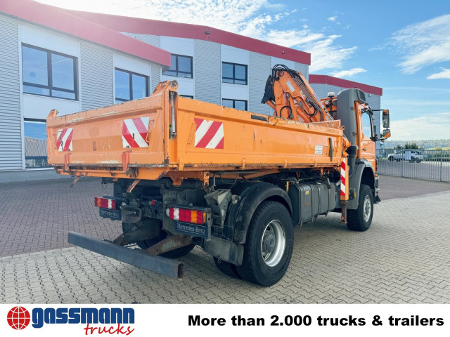 Camión volquete, Camión grúa Mercedes-Benz Axor 1833 AK 4x4, Winterdienstausstattung, Kran: foto 13 Camión volquete, Camión grúa Mercedes-Benz Axor 1833 AK 4x4, Winterdienstausstattung, Kran: foto 13