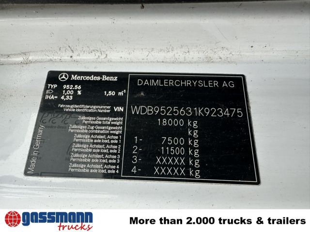 Camión volquete, Camión grúa Mercedes-Benz Axor 1833 AK 4x4 mit Heckkran Atlas 105.2-A2L: foto 6 Camión volquete, Camión grúa Mercedes-Benz Axor 1833 AK 4x4 mit Heckkran Atlas 105.2-A2L: foto 6