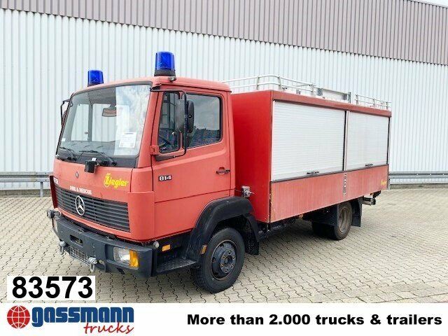 Mercedes-Benz LK 814 F 4x2, Ziegler RW1, 6-Zylinder Motor - Camión de bomberos: foto 1 Mercedes-Benz LK 814 F 4x2, Ziegler RW1, 6-Zylinder Motor - Camión de bomberos: foto 1