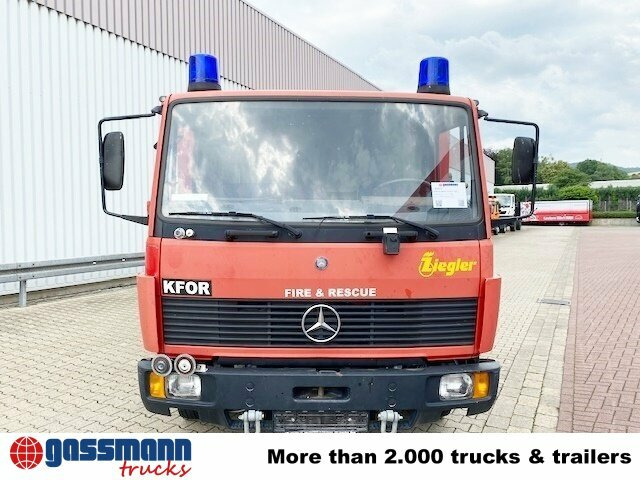 Camión de bomberos Mercedes-Benz LK 814 F 4x2, Ziegler RW1, 6-Zylinder Motor: foto 8