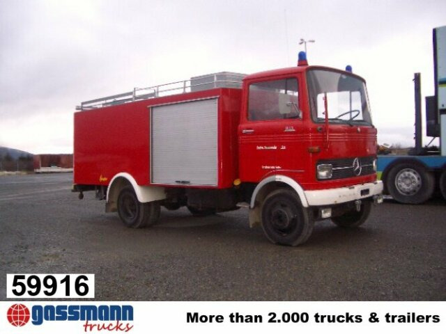 Mercedes-Benz LP 813 4x2 Löschfahrzeug mit Wasserbehälter - Camión de bomberos: foto 1 Mercedes-Benz LP 813 4x2 Löschfahrzeug mit Wasserbehälter - Camión de bomberos: foto 1