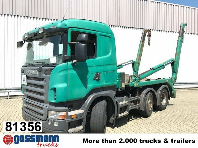 Scania R420 6x2/4 Vorlauflenk-/Liftachse - Camión portacontenedor de cadenas: foto 1 Scania R420 6x2/4 Vorlauflenk-/Liftachse - Camión portacontenedor de cadenas: foto 1