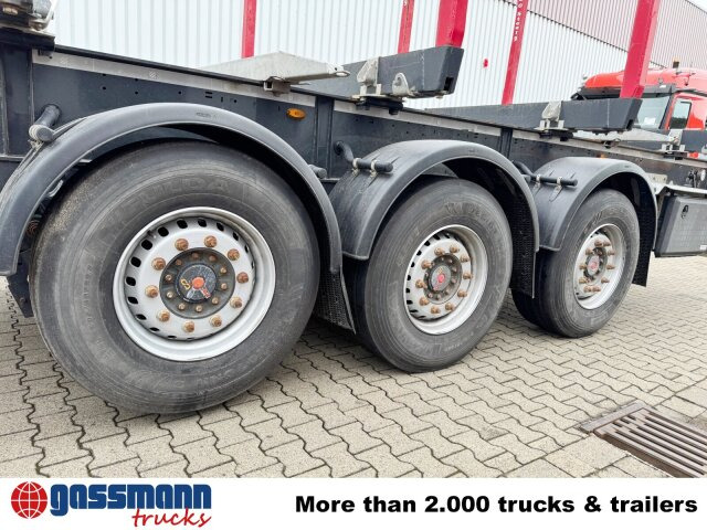 Schwarzmüller 3-Achs Holzauflieger, Liftachse, MEHRFACH - Semirremolque maderero: foto 2 Schwarzmüller 3-Achs Holzauflieger, Liftachse, MEHRFACH - Semirremolque maderero: foto 2