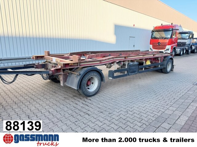 Schwarzmüller Abrollanhänger - Remolque multilift/ Portacontenedores de cadenas: foto 1 Schwarzmüller Abrollanhänger - Remolque multilift/ Portacontenedores de cadenas: foto 1