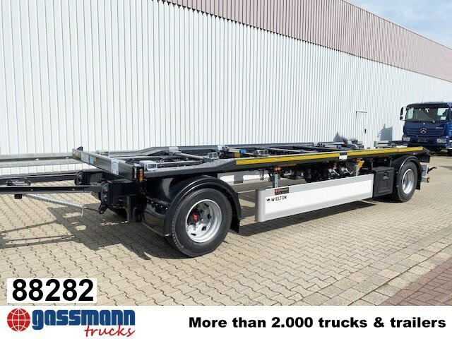 Wielton PS2P70B Abrollanhänger bis 7,25 m Behälter - Remolque multilift/ Portacontenedores de cadenas: foto 1 Wielton PS2P70B Abrollanhänger bis 7,25 m Behälter - Remolque multilift/ Portacontenedores de cadenas: foto 1