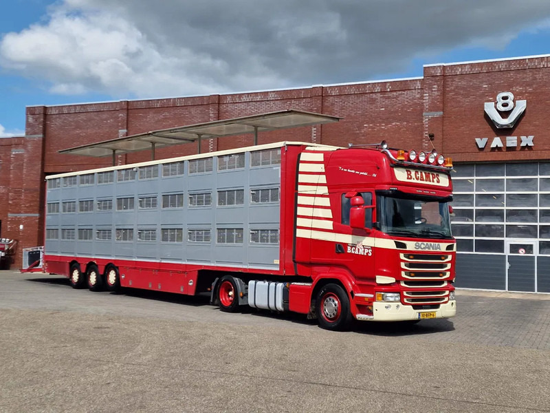 Berdex Scania R450 + 3 deck livestock - Water &Ventilation - Loadlift - - Semirremolque transporte de ganado: foto 1 Berdex Scania R450 + 3 deck livestock - Water &Ventilation - Loadlift - - Semirremolque transporte de ganado: foto 1