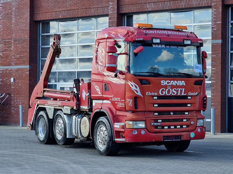 Scania R500 V8 LB6x2/4HNB E5 GERGEN TAK-VL-Adonis - Retarder - Full air - Camión portacontenedor de cadenas: foto 2 Scania R500 V8 LB6x2/4HNB E5 GERGEN TAK-VL-Adonis - Retarder - Full air - Camión portacontenedor de cadenas: foto 2