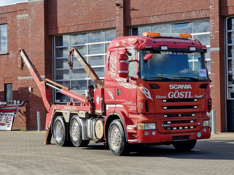 Scania R500 V8 LB6x2/4HNB E5 GERGEN TAK-VL-Adonis - Retarder - Full air - Camión portacontenedor de cadenas: foto 1 Scania R500 V8 LB6x2/4HNB E5 GERGEN TAK-VL-Adonis - Retarder - Full air - Camión portacontenedor de cadenas: foto 1