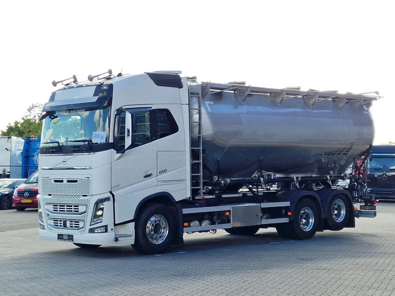 Volvo FH 16.650 6x2 Globetrotter - 28M3 Bulk - Denver Gardner SK18 Compressor - Retarder - Full air - 4.90 WB - Camión cisterna: foto 3 Volvo FH 16.650 6x2 Globetrotter - 28M3 Bulk - Denver Gardner SK18 Compressor - Retarder - Full air - 4.90 WB - Camión cisterna: foto 3