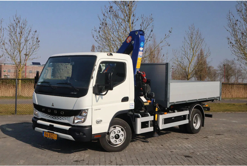 FUSO Canter 7C18 | 4X2 | 3-WAY TIPPER | PM 6.5 KRAN /CRANE - Camión grúa: foto 2 FUSO Canter 7C18 | 4X2 | 3-WAY TIPPER | PM 6.5 KRAN /CRANE - Camión grúa: foto 2