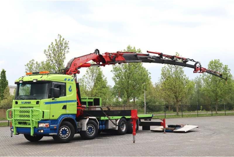 Scania R164-480 V8 8X4 | FASSI F600 | JIB | KRAN / CRANE - Camión grúa: foto 1 Scania R164-480 V8 8X4 | FASSI F600 | JIB | KRAN / CRANE - Camión grúa: foto 1