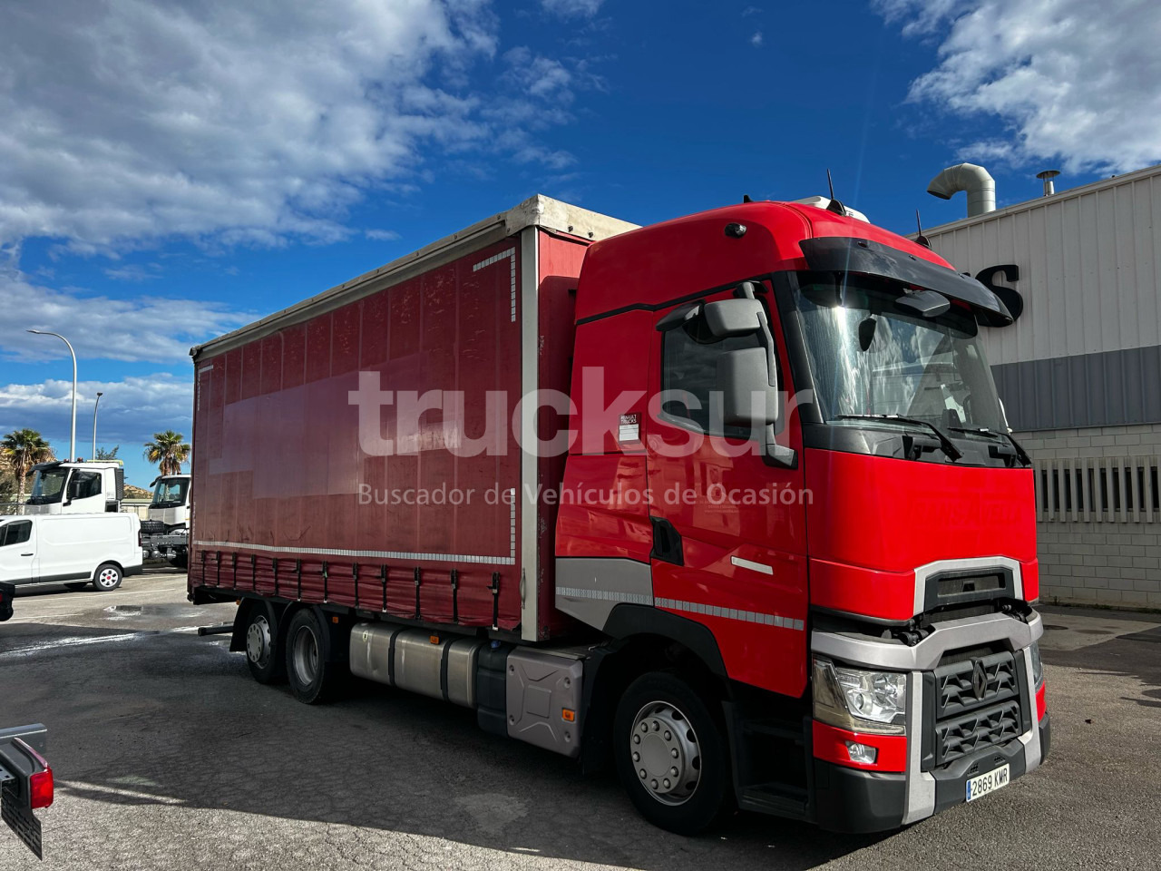 RENAULT T480 HIGH SLEEPER CAB 6X2*4 ejes 6x2*4 - Camión lona: foto 2 RENAULT T480 HIGH SLEEPER CAB 6X2*4 ejes 6x2*4 - Camión lona: foto 2