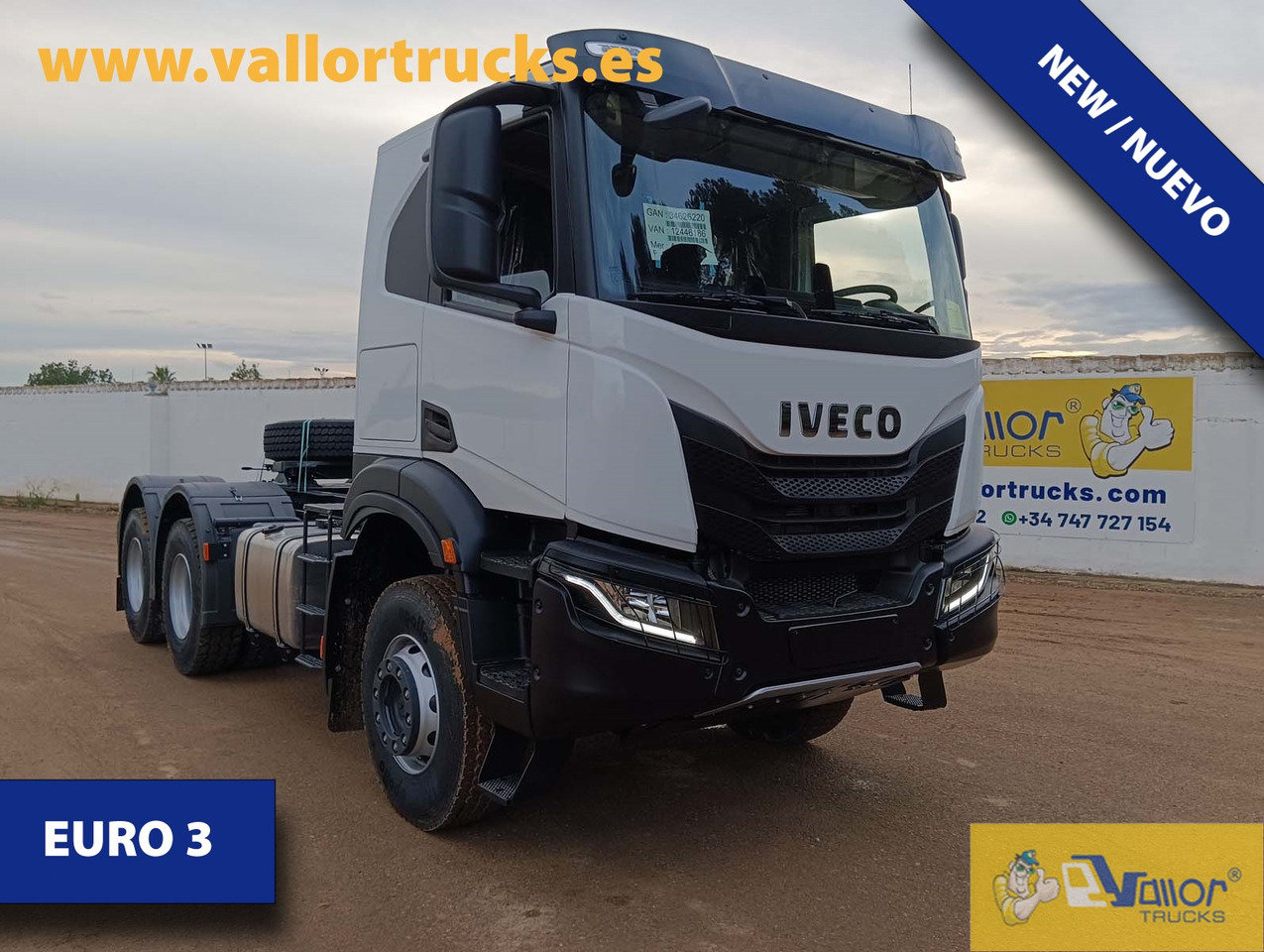 IVECO TWAY 470 6x6 - ONLY FOR EXPORT OUT UE - Cabeza tractora: foto 2 IVECO TWAY 470 6x6 - ONLY FOR EXPORT OUT UE - Cabeza tractora: foto 2
