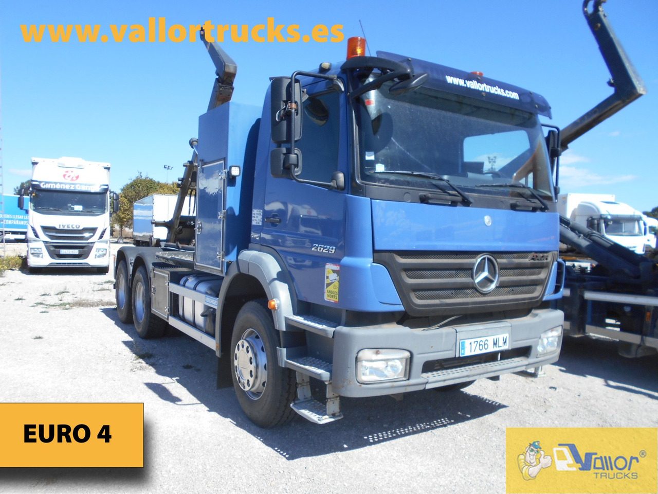 MERCEDES-BENZ AXOR 2629 - Camión multibasculante: foto 2 MERCEDES-BENZ AXOR 2629 - Camión multibasculante: foto 2