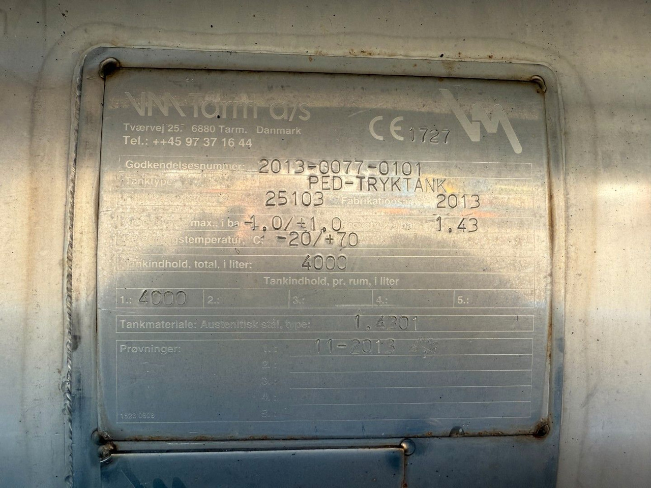 MAN TGM 14.250 VM-Tarm Stainless Steel 5600 l. Kombi - Limpieza de alcantarillado: foto 5 MAN TGM 14.250 VM-Tarm Stainless Steel 5600 l. Kombi - Limpieza de alcantarillado: foto 5