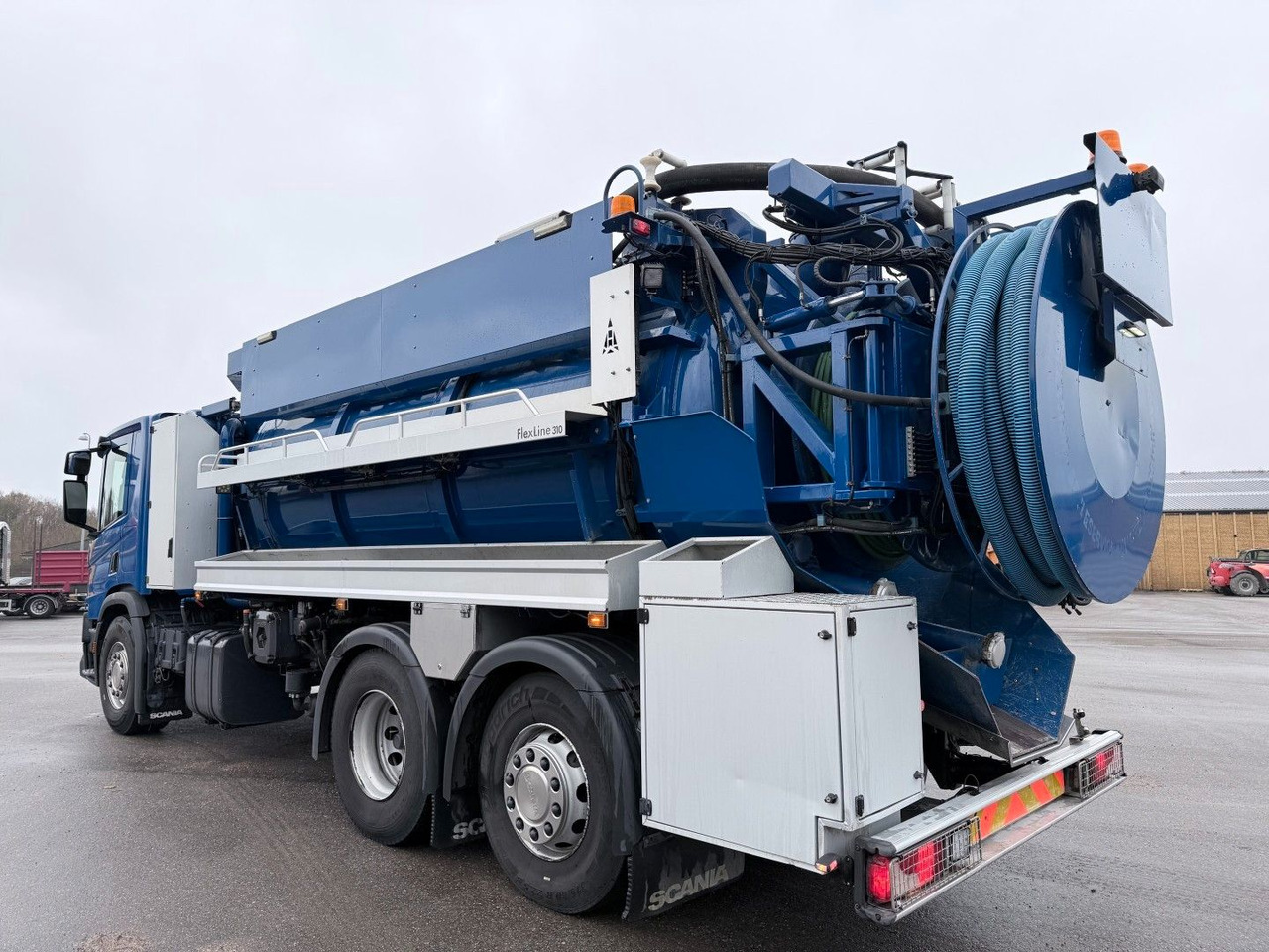 Scania P360 6x2*4 Hvidtved Larsen Flexline 310 - Limpieza de alcantarillado: foto 4 Scania P360 6x2*4 Hvidtved Larsen Flexline 310 - Limpieza de alcantarillado: foto 4